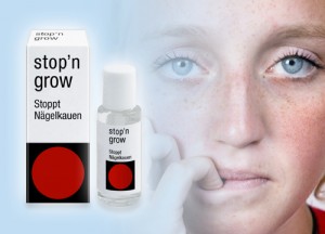 Stop`n`Grow gegen Nägelkauen, obs/Schäfer Pharma GmbH